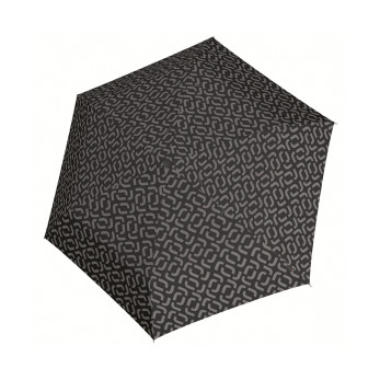 Зонт механический Pocket Mini Signature Black Hot Print