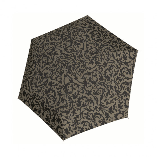 Зонт механический Pocket Mini Baroque Taupe