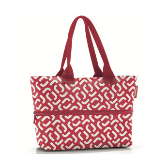 Сумка Shopper E1 Signature Red