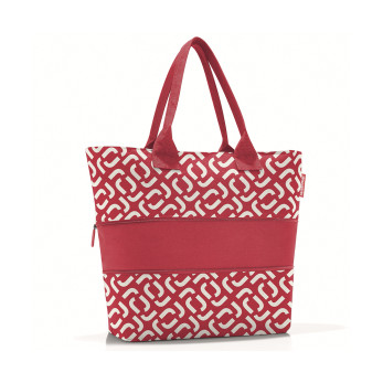 Сумка Shopper E1 Signature Red