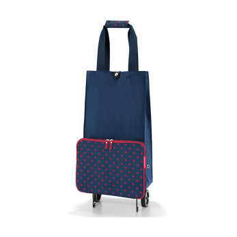 Сумка на колесиках Foldabletrolley Mixed Dots Red