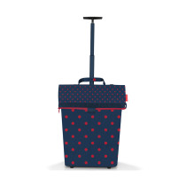 Сумка-тележка Trolley M Frame Mixed Dots Red