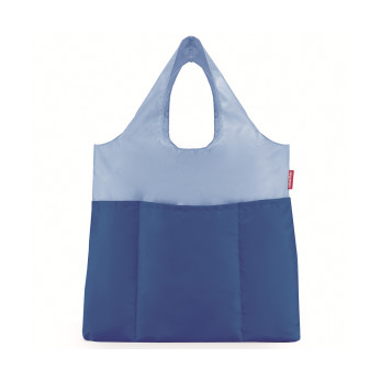 Сумка складная Mini Maxi Shopper Plus Bicolor, голубая