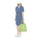 Набор Mini Maxi Shopper 1+1 Signature Green&Lemon